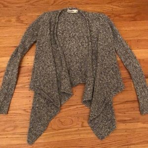 Grey heathered sweater